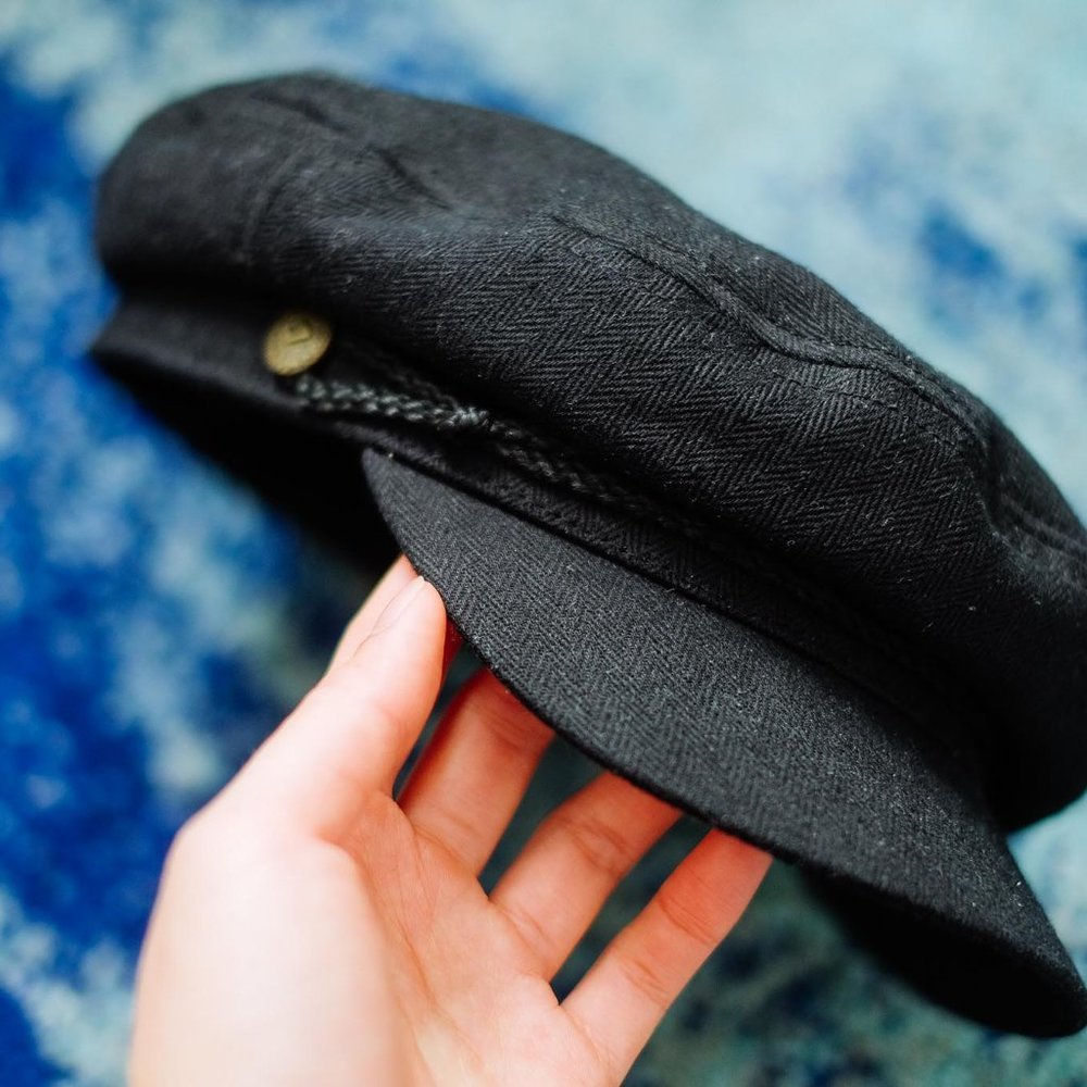 Authentic Brixton Fiddler/Newsboy Cap (Medium)